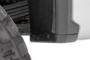 Chevrolet Silverado 3500 HD Mud Flap Delete Kit - Rough Country - Tri-Blend ABS - '20-'25